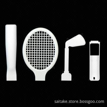 Sports Pack for Wii Game Console, Includes Golf Club, Tennis Grip, and Baseball Grip